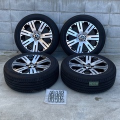 225/55R18 タイヤ&ホイール4本セット 新型デリカD5