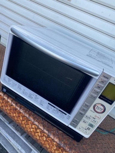 福岡市内配送無料　日立 オーブン電子レンジ 22L パールホワイト MRO-MS7 W