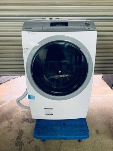 シャープドラム式電気洗濯乾燥機 　ES-A210-SL