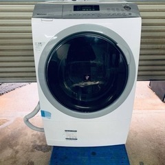 シャープドラム式電気洗濯乾燥機 　ES-A210-SL