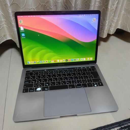 最上位モデルMacBook Pro　最新タッチバー、タッチIDモデル