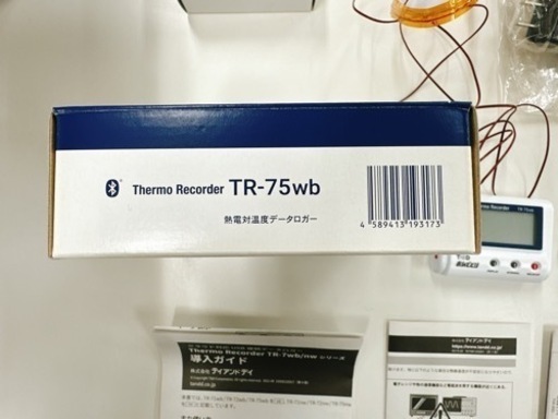 複数購入歓迎】熱電対対応温度記録計 おんどとり×クラウドTR-75wb