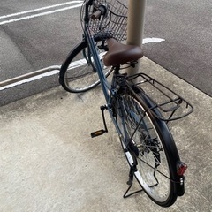 自転車　6段階変速　空気入れ付き　