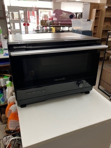 O2403-306 値下げしました　SHARP ウォーターオーブン 2020年製 AX-WXE8-B 汚れ キズあり 中古美品 動作確認済み