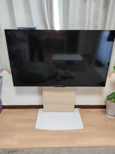 50インチ液晶テレビ スタンド付