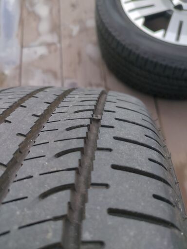 現行デリカ後期 純正ﾀｲﾔﾎｲｰﾙｾｯﾄ 225/55R18 ☆デリカD5現行純正ホイール 
