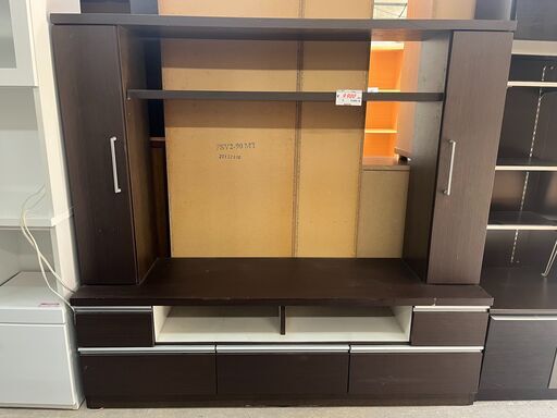 リサイクルショップどりーむ天保山店　No12031 TV台　テレビ台　収納一体型　大型テレビ台　これ一台で大抵OK　配達設置可能　まとめ買いがお得♪