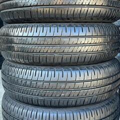 🌞175/70R14⭐工賃込み！ヤリス、ヴィッツ、カローラアクシオ、シエンタ、ポルテ、フィット、キューブ等に！バリ山！美品！ENASAVE！DUNLOP製サマータイヤ入荷しました🌞