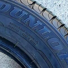 🌞175/70R14⭐工賃込み！ヤリス、ヴィッツ、カローラアクシオ、シエンタ、ポルテ、フィット、キューブ等に！バリ山！美品！ENASAVE！DUNLOP製サマータイヤ入荷しました🌞