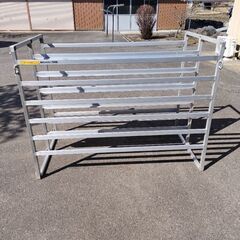 アルミ苗ラック 苗箱60枚