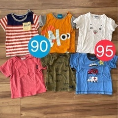 90と95サイズ Tシャツ 6枚 乳幼児