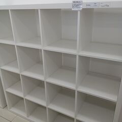 ★ジモティ割あり★ IKEA 棚 ホワイト H147×D39×W...