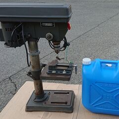 🔴山口市、ボール盤￥3万位⇒￥18000🔴アースマン高さ72cm、取付13mm、5段変速🔴実用品❗
