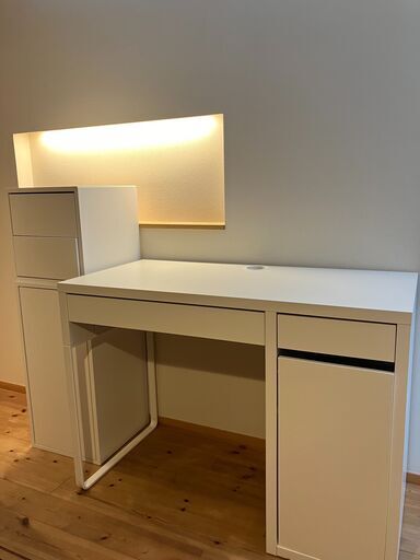 IKEA MICKE ミッケ/EKET エーケト机/キャビネット 都内引取 IKEA MICKE ミッケ/EKET エーケト机/キャビネット 都内引取