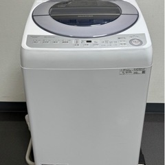 9034 SHARP 洗濯機 8.0kg ES-GV8C-S 2...