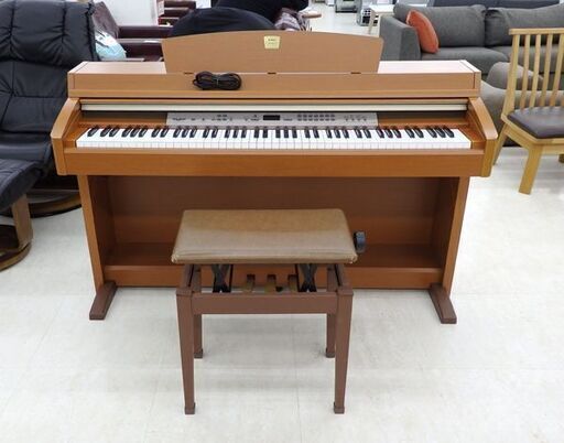北海道 千歳市/恵庭市 YAMAHA/ヤマハ 電子ピアノ Clavinova/クラビノーバ CLP-230C 2007年製 88鍵 イス付 ニューチェリー調仕上げ