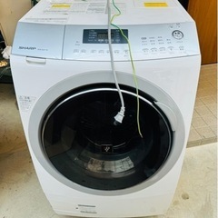 【ネット決済】[値下げ可]ドラム式洗濯乾燥機/SHARP/es-...