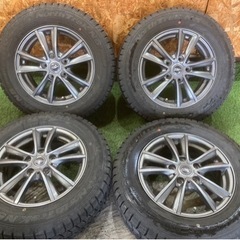 他ご成約　2022年スタッドレス‼️バリ溝‼️195/65R15⭐️⭐️15×6J、ET53、5H×114.3🌈🌈🌈