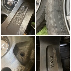 他ご成約　2022年スタッドレス‼️バリ溝‼️195/65R15⭐️⭐️15×6J、ET53、5H×114.3🌈🌈🌈