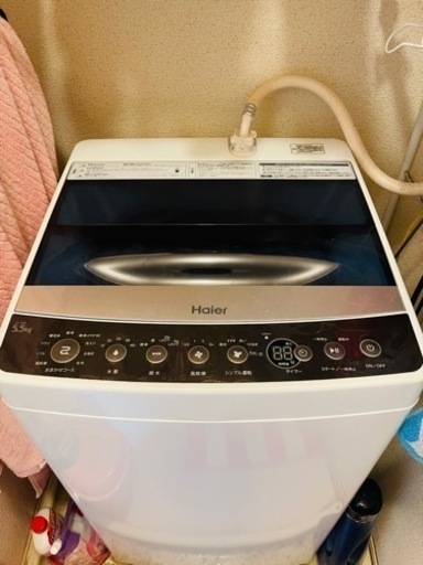 2019年式　5.5kg 洗濯機