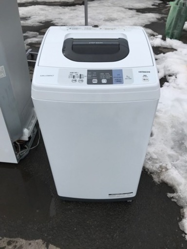 【5.0kg】日立 HITACHI 洗濯機 NW-50B 2017年製