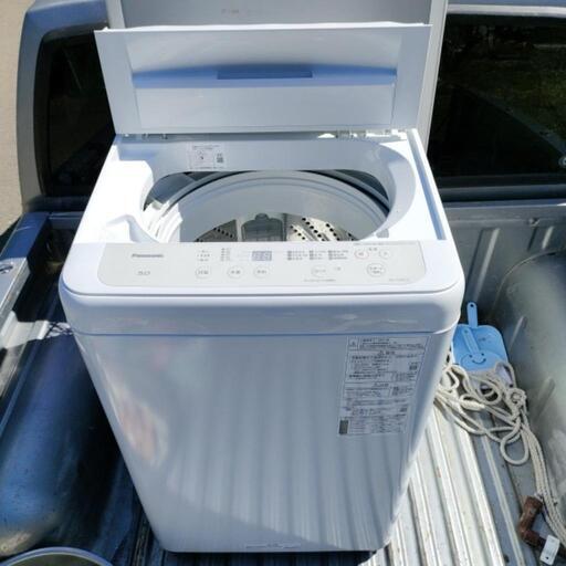 2021年製 Panasonic 5kg「楽ポイフィルター」新搭載 ビッグウェーブ洗浄 洗濯機 NA-F50B14