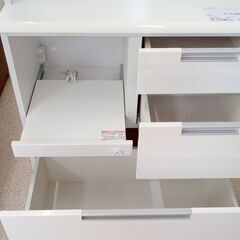 ★ジモティ割あり★ ニトリ レンジボード 白 H200×D42.5×W80 クリーニング済み TJ4648 ☆ジモティ割あり☆ ニトリ レンジボード 白 H200×D42.5×W80