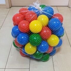 【未使用】カラーボール　約80個