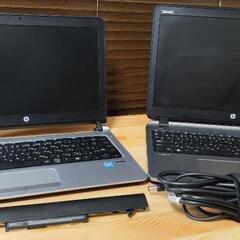 ドタキャンされた記念で、値下げHPノートパソコン 2台（ジャンク品）