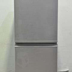 シャープ 2ドア冷蔵庫 SJ-D14B-S 2016年製