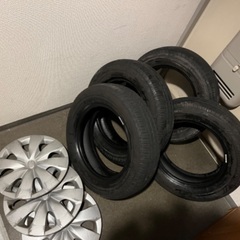 ●溝（山）4mmタイヤ165/70R14 ブリヂストン●