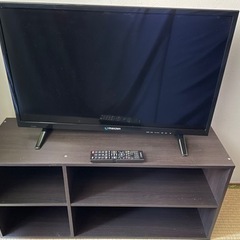 テレビ32型　maxzen テレビ台付き