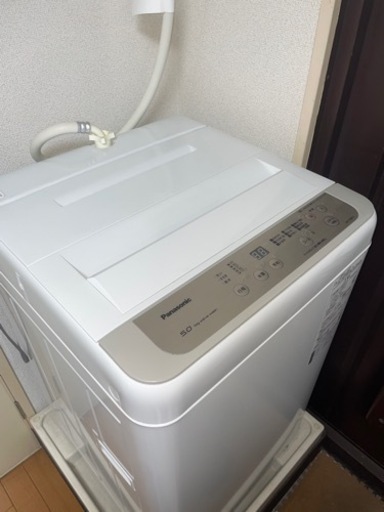 【受け渡し決定済】洗濯機　2019年製　5kg