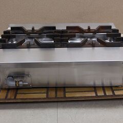 マルゼン maruzen RGC-064C パワークック ガステーブルコンロ 業務用ガスコンロ LP プロパンガス 圧電式自動点火 W600×D450×H200mm (J1365nnxY)