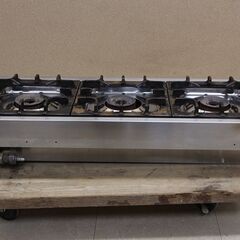 maruzen マルゼン M823C ガスコンロ 3口ガスコンロ LPガス 業務用 ガステーブルコンロ ニュー飯城 (J1366saxY)