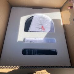 未使用　アイリスオーヤマ ミラーガラス 電子レンジ 18L フラットテーブル ヘルツフリー 全国対応 自動メニュー ブラック モデル IMB-FM1805-B