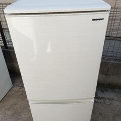 23区配送無料　冷蔵庫シャープ137L＋洗濯機ハイアール4.5kg