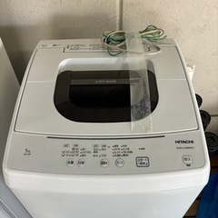 日立　洗濯機　2021年製　5kg