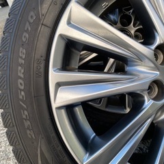 235/50R18アルファード純正ホイール