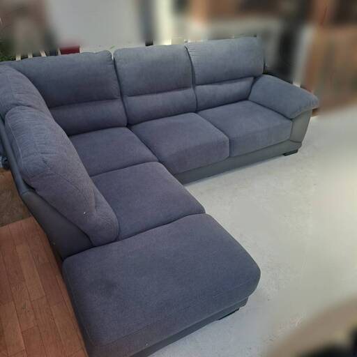 福岡市内近郊限定】ニトリ 布張りカウチソファ ウォール3KD 【配 福岡市内近郊限定】ニトリ 布張りカウチソファ ウォール3KD 【配