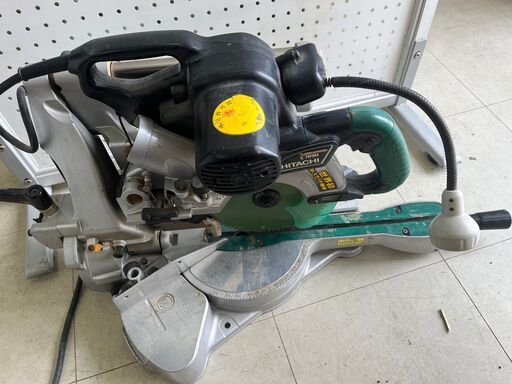 ◆HITACHI◆◆HIKOKI◆190㎜卓上スライドマルノコ　C７FSH　中古品