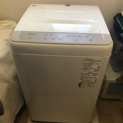 【値下げ】Panasonic 洗濯機　6キロ