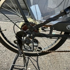 ママフレロック206D 自転車 非電動自転車　20インチ　シマノ製6段変速　子乗せ自転車