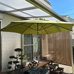 庭用の日よけ傘