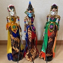 インドネシア製　　ハンドメイド操り人形