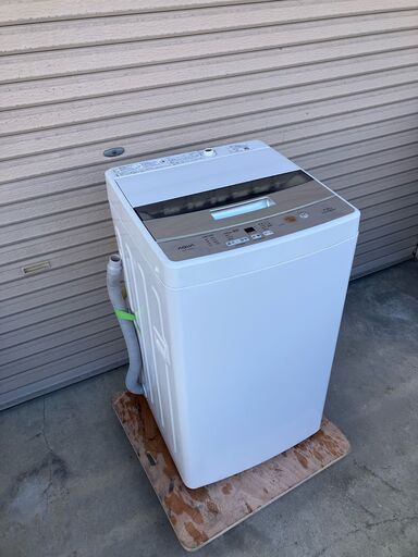 （商談決定）【新生活応援】✨激安　洗濯機✨AQUA 洗濯機 全自動洗濯機 4.5kg  AQW-S45G  2018年製  洗浄・除菌済