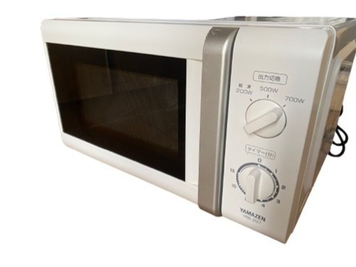 2018年製ヤマゼン YAMAZEN YRB-207 W [電子レンジ 17L 60Hz（西日本地域対応）](0306c)