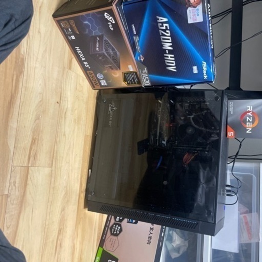 ゲーミングPC AMD Ryzen5 引越しの為18日まで限定で出品します。
