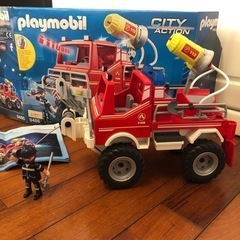 playmobil 9466 「消防署」消防トラック