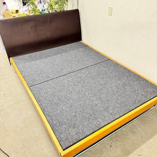 16198   ダブルベッドフレーム   ◆大阪市内・東大阪市他 5,000円以上ご購入で無料配達いたします！◆ ※京都・高槻・枚方方面◆神戸・西宮・尼崎方面◆奈良方面、大阪南部方面　それぞれ条件付き無料配送あり！